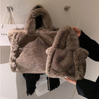 Winter Bags Chain Plush Handbag Totes Women Shoulder Bag - VEX CLUB HOUSE