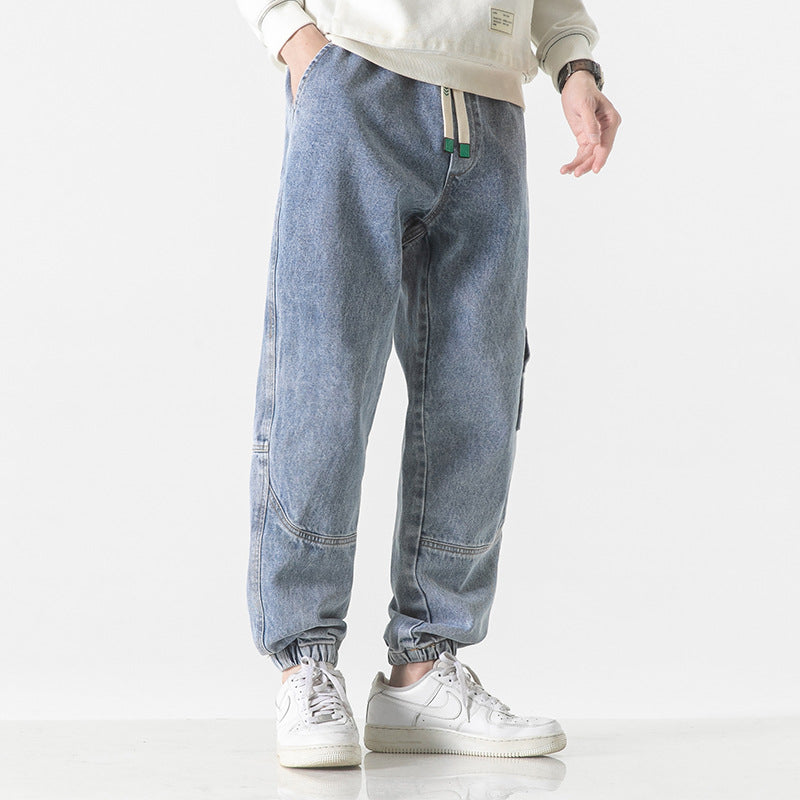 Men Brands Loose-fit Tappered Trousers - VEX CLUB HOUSE