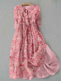 Hot Sale Regular Sleeve Polyester Dress - VEX CLUB HOUSE