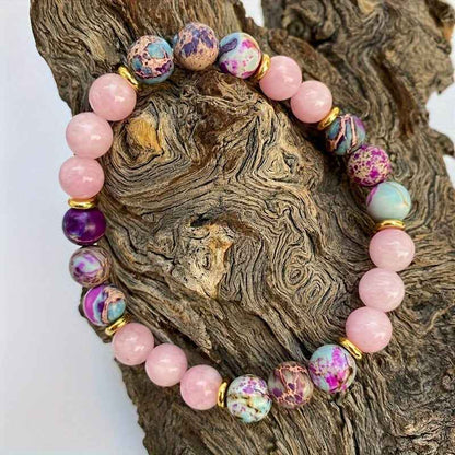 Crystal Bracelet Men Women Fashion Bracelet Natural Gemstone Bracelet