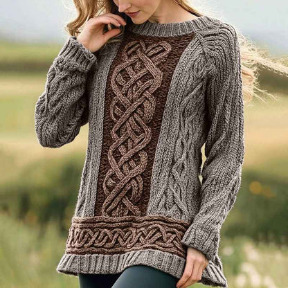 Stylish Personalized Casual Womens Wear With A Crew Neck And Long Sleeves - VEX CLUB HOUSE
