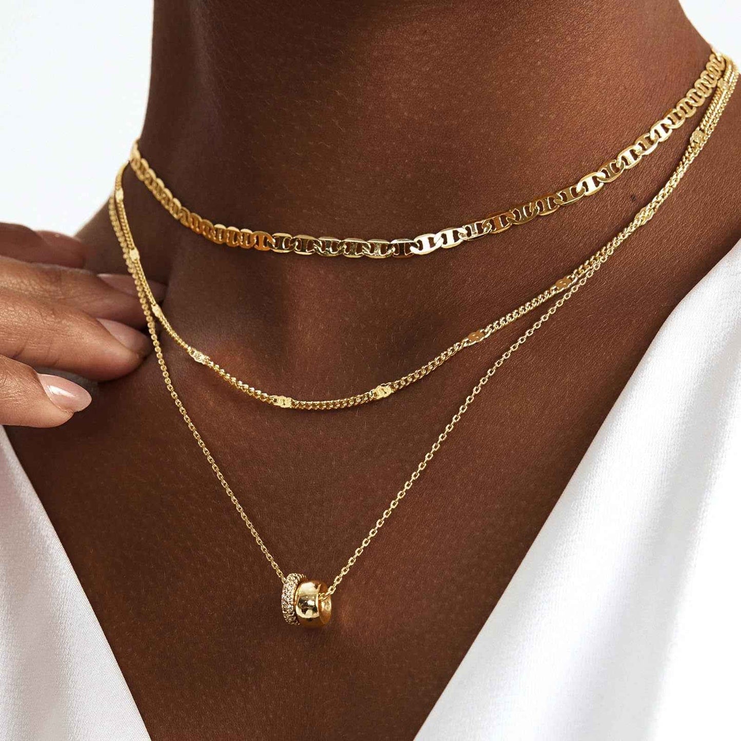 Necklace Zircon-laid Necklace Suit Women - VEX CLUB HOUSE