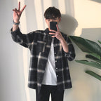 Loose And Versatile Student Handsome Shirt Thin - VEX CLUB HOUSE