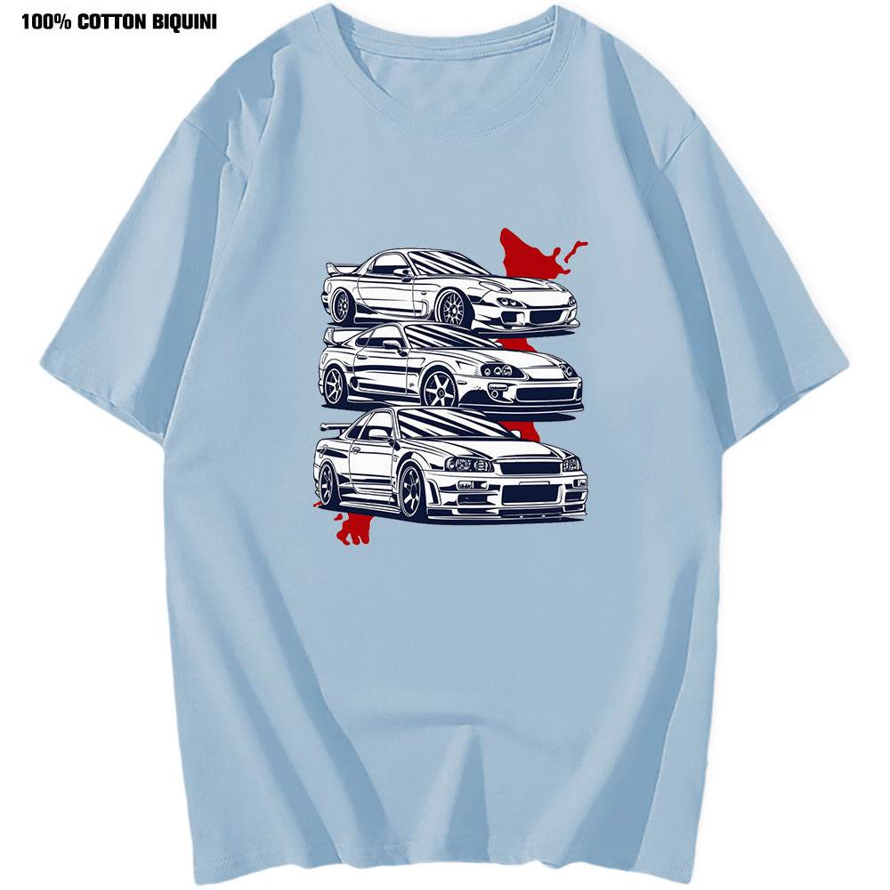 Initial D Large Men's T-shirt - VEX CLUB HOUSE