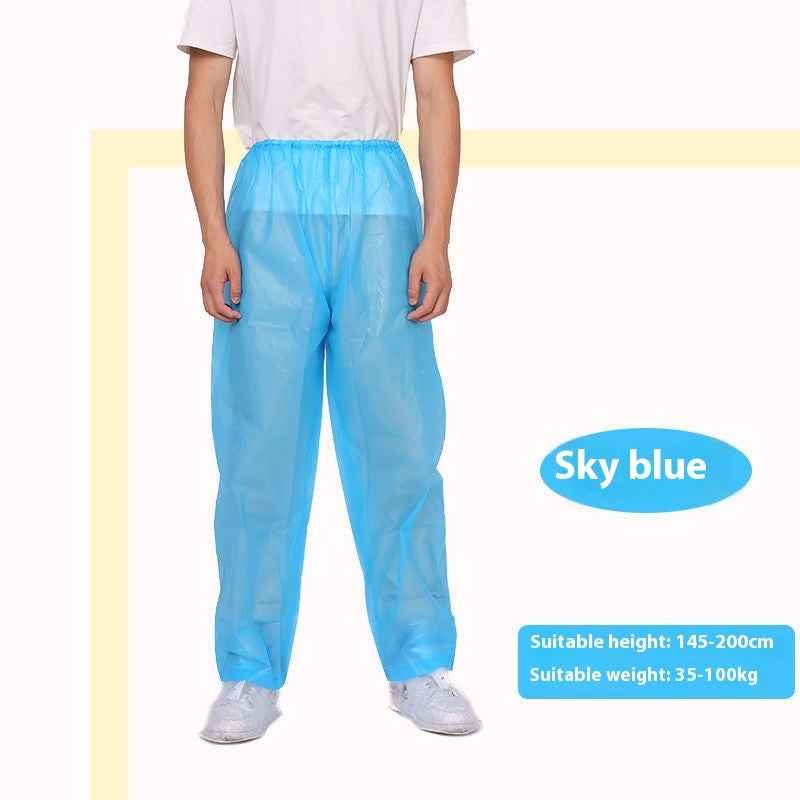 Men's And Women's Lower Body Rain One-piece Thickened Rainproof Waterproof Pants - VEX CLUB HOUSE