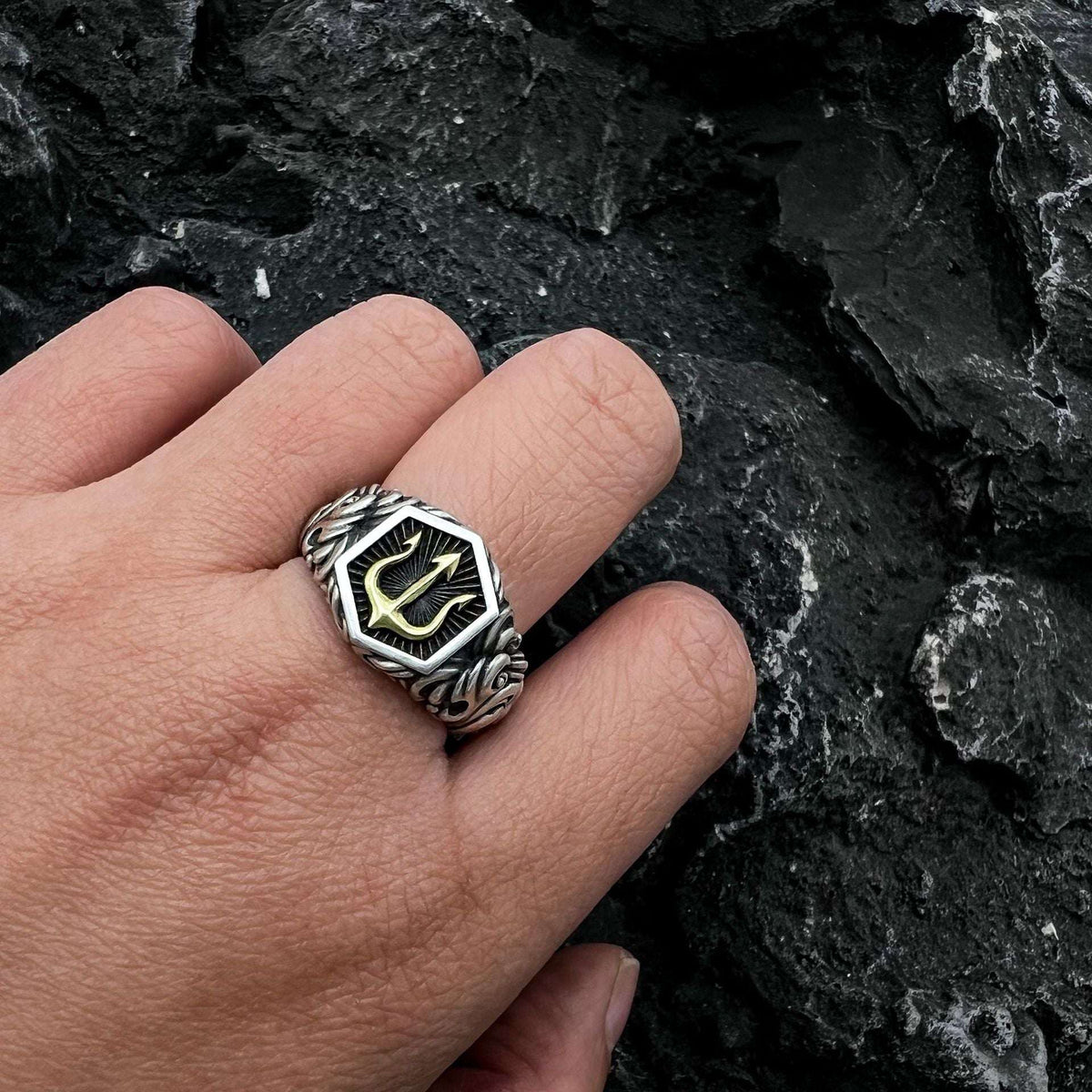 Design Personality Silver Jewelry Sterling Silver Rings For Men - VEX CLUB HOUSE