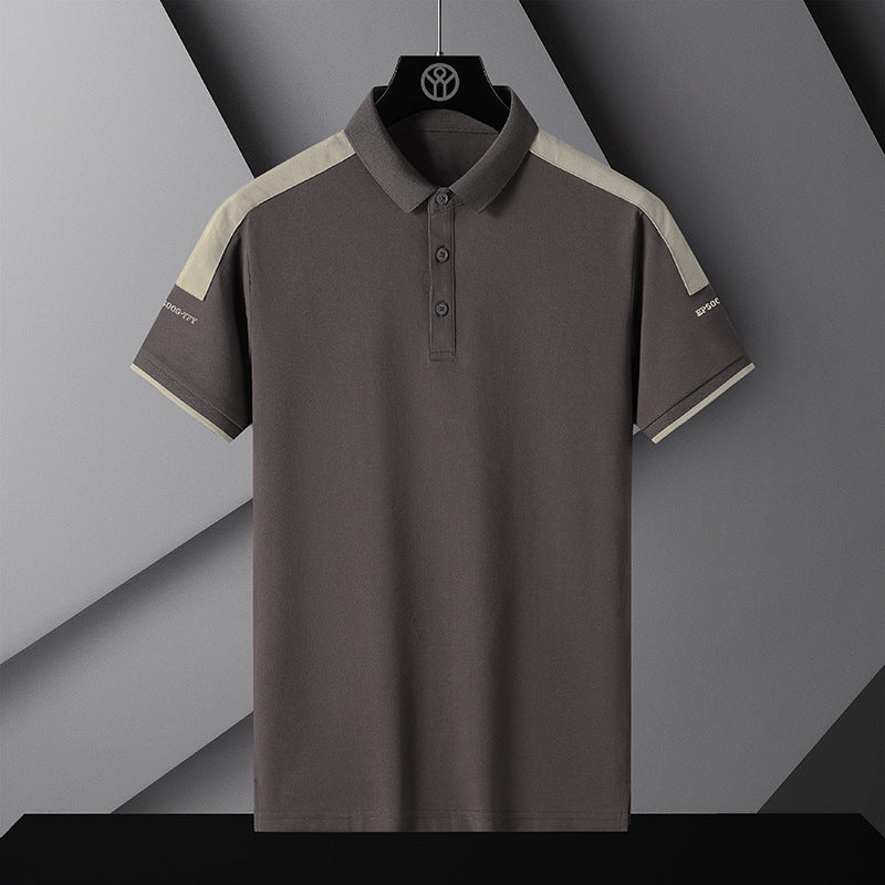 Short Sleeve Lapel T-shirt Round Neck Loose T-shirt Trendy - VEX CLUB HOUSE