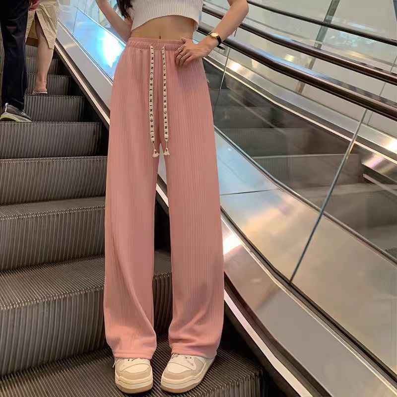 Casual New Straight-leg Draped Women's Loose Korean-style Floor-length Pants - VEX CLUB HOUSE