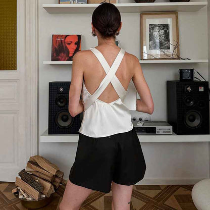 Stylish And Minimalist Sleeveless Top For Women - VEX CLUB HOUSE