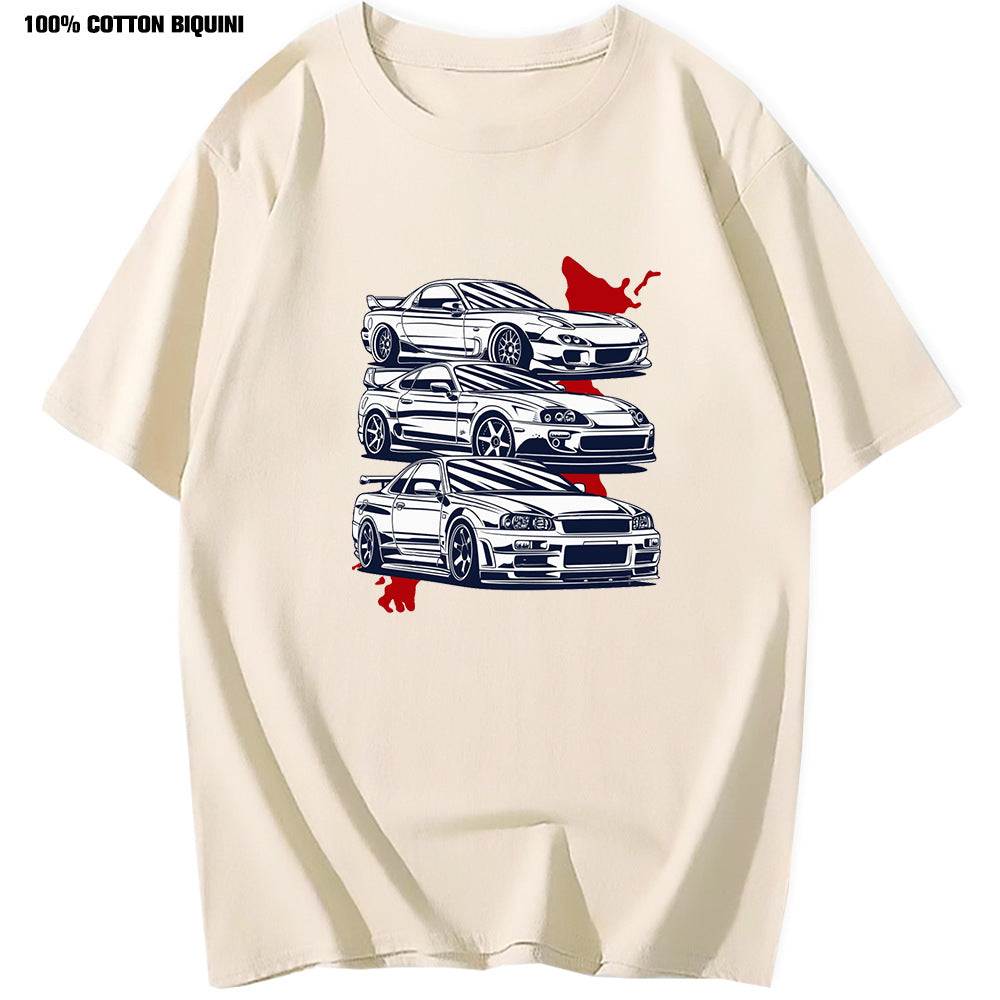 Initial D Large Men's T-shirt - VEX CLUB HOUSE