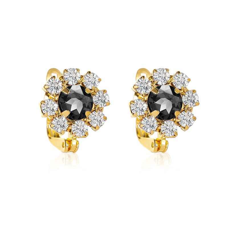 Earrings Fashion Full Diamond Earrings Women Temperament - VEX CLUB HOUSE