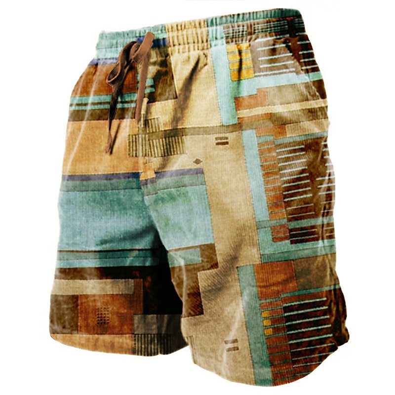 3D Printed Breathable Soft Casual Loose Shorts Men - VEX CLUB HOUSE