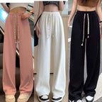 Casual New Straight-leg Draped Women's Loose Korean-style Floor-length Pants - VEX CLUB HOUSE