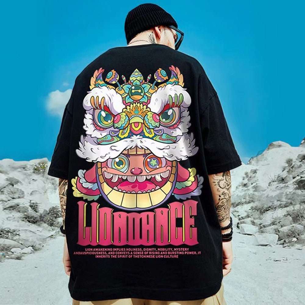 Bear Large Size Short Sleeve T-shirt Men's Trendy Brand - VEX CLUB HOUSE
