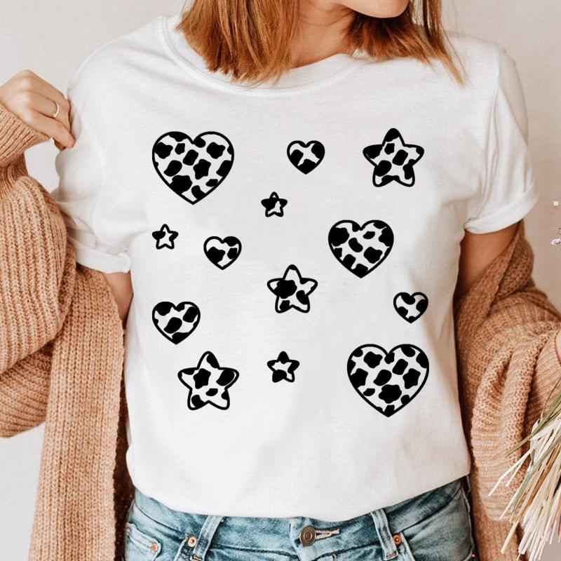 Fashion Printing Creative Color Lip Print Short Sleeve - VEX CLUB HOUSE