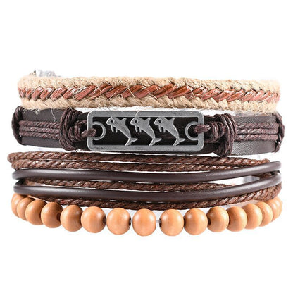 Multi-layer Bracelet Set Vintage-style Jewelry For Men - VEX CLUB HOUSE