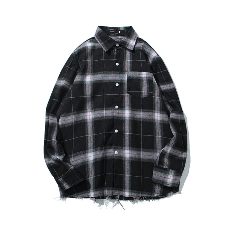 Loose And Versatile Student Handsome Shirt Thin - VEX CLUB HOUSE