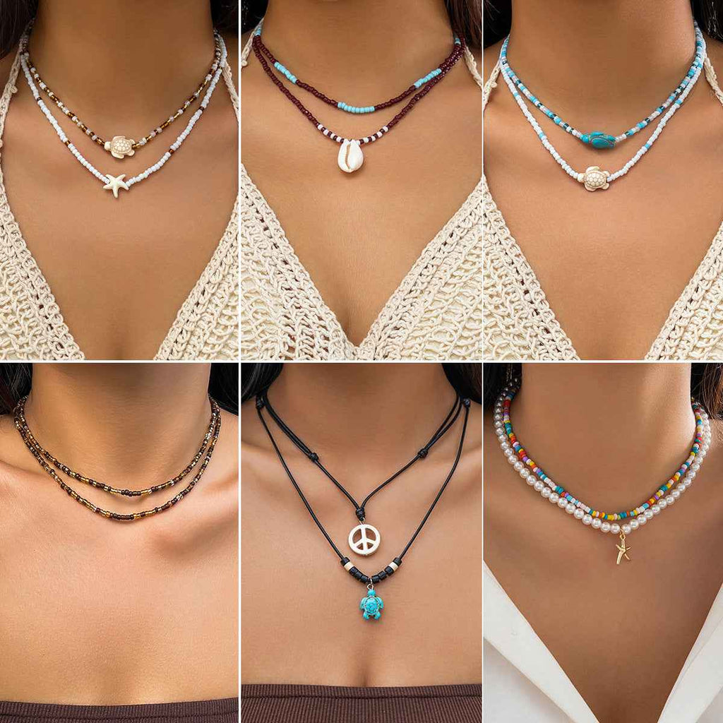 Starfish Shell Necklace For Women Necklace - VEX CLUB HOUSE