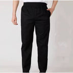 Kitchen Striped Chef's Pants And Dining Room Elastic Pants - VEX CLUB HOUSE