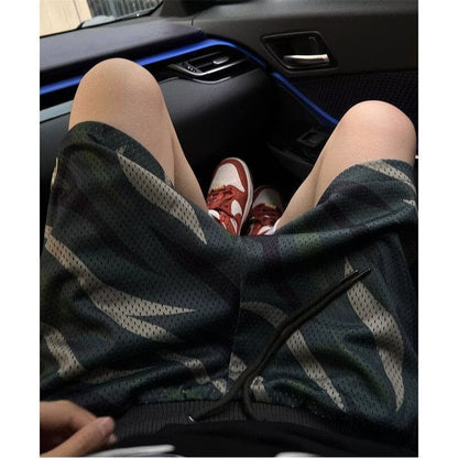 Camouflage Mesh Shorts For Men - VEX CLUB HOUSE