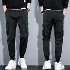 Ice Silk Spring And Summer Men's Casual Pants Men's Sports Overalls - VEX CLUB HOUSE