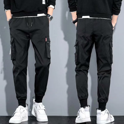 Ice Silk Spring And Summer Men's Casual Pants Men's Sports Overalls - VEX CLUB HOUSE