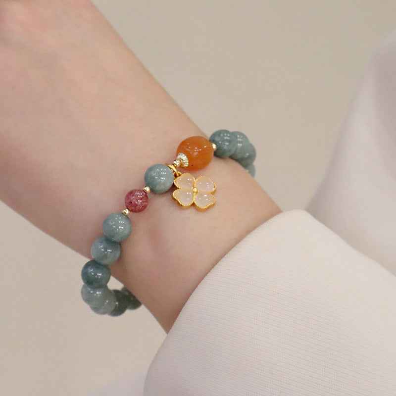 Jade Crystal Bracelet For Women
