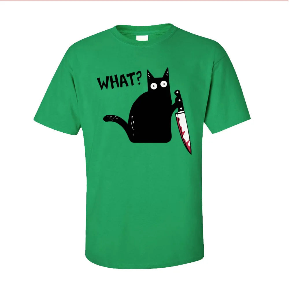 Knife-Wielding Kitty Shirt