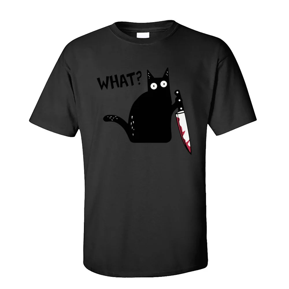 Knife-Wielding Kitty Shirt