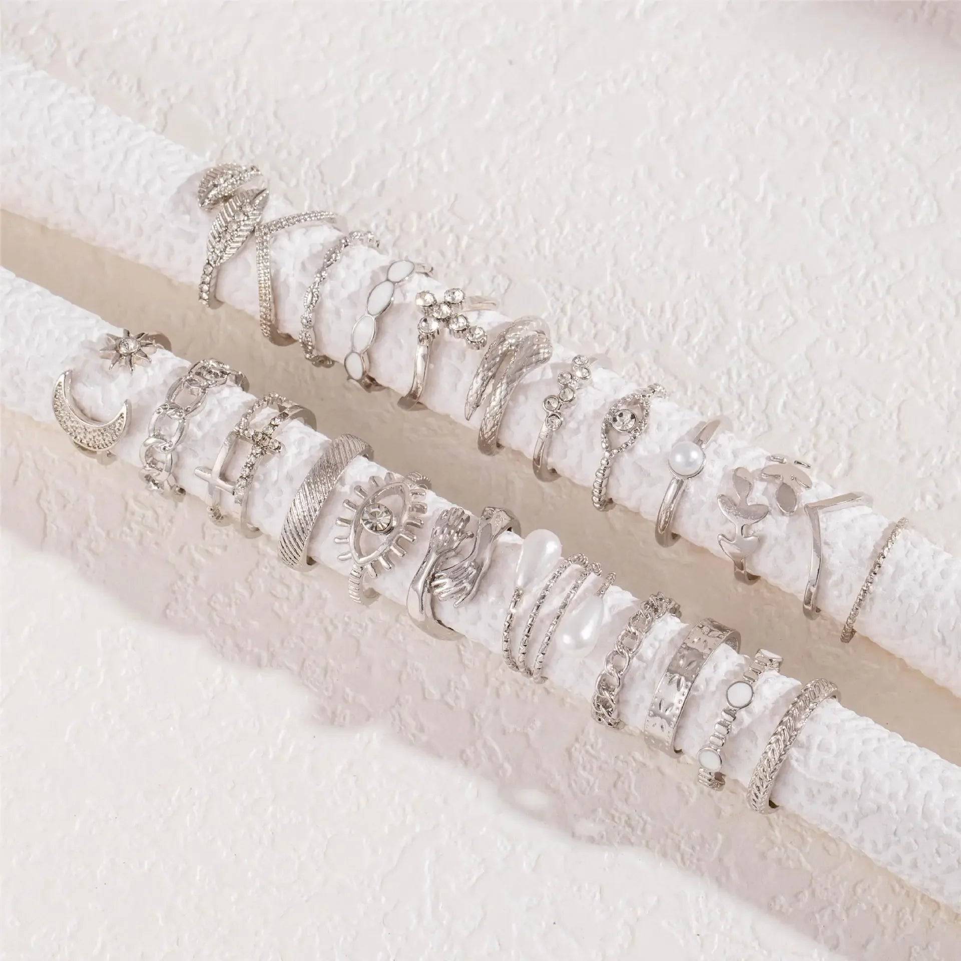 Fashion Simple Joint Rings Set