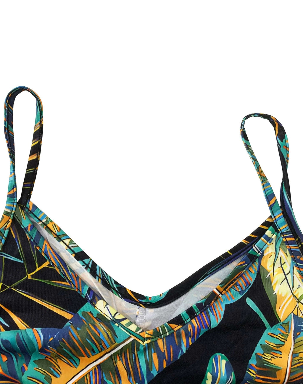 Tropical Printed Women's Dress