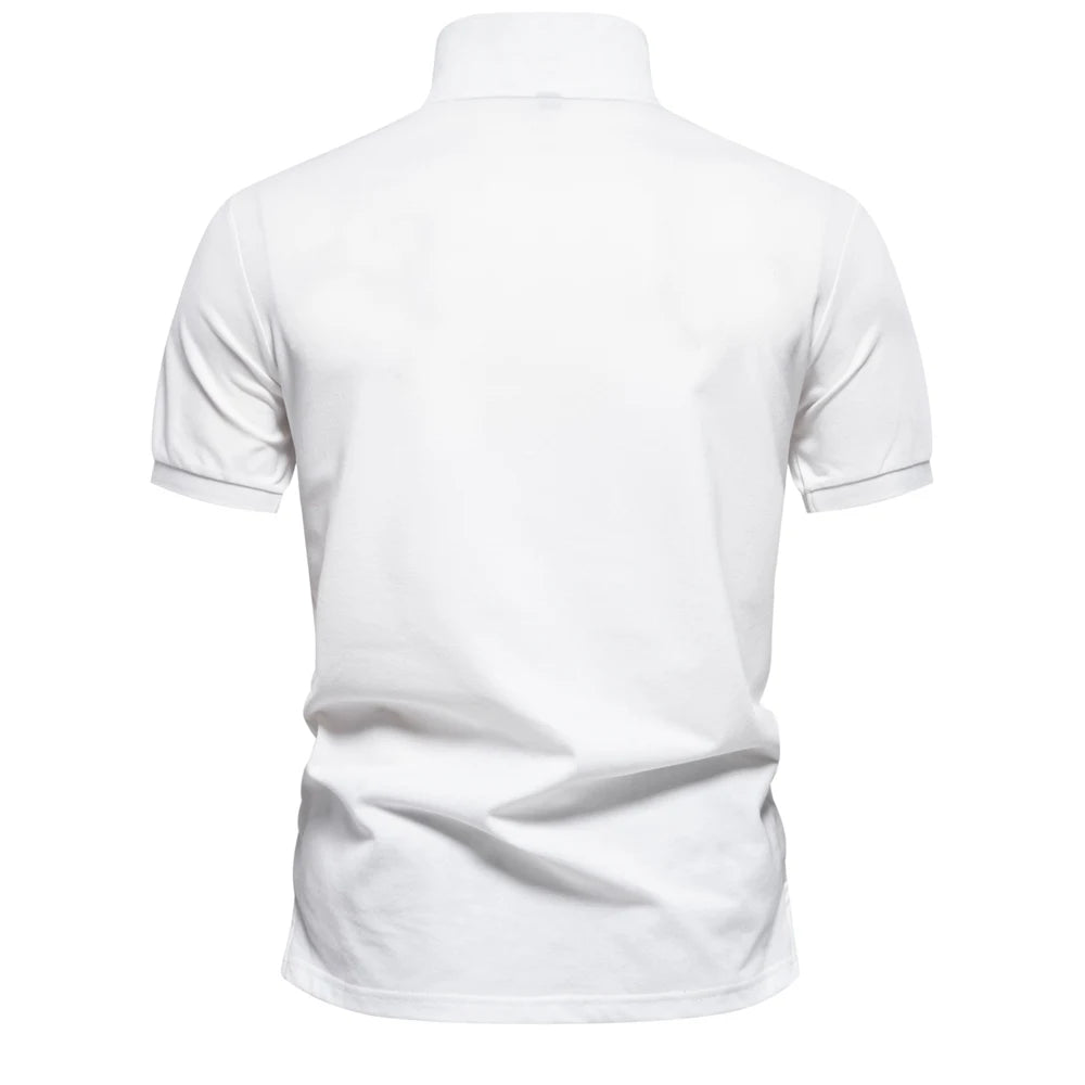 Chill Wave Cotton Polo