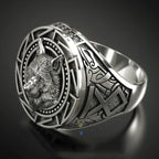 Wolf's Valor Ring
