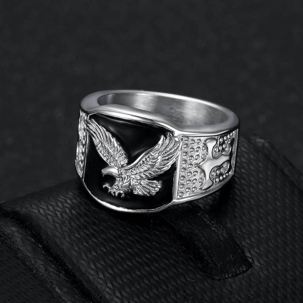 Eagle Emblem Ring