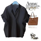 Women Blouses Spring V E X C L U B H O U S E