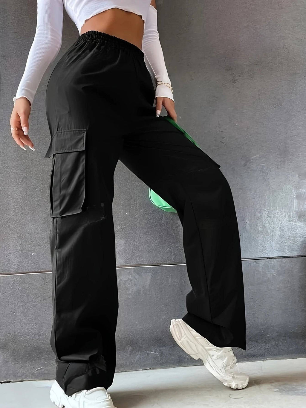 Trendy 2025 Wide Leg Baggy Pants