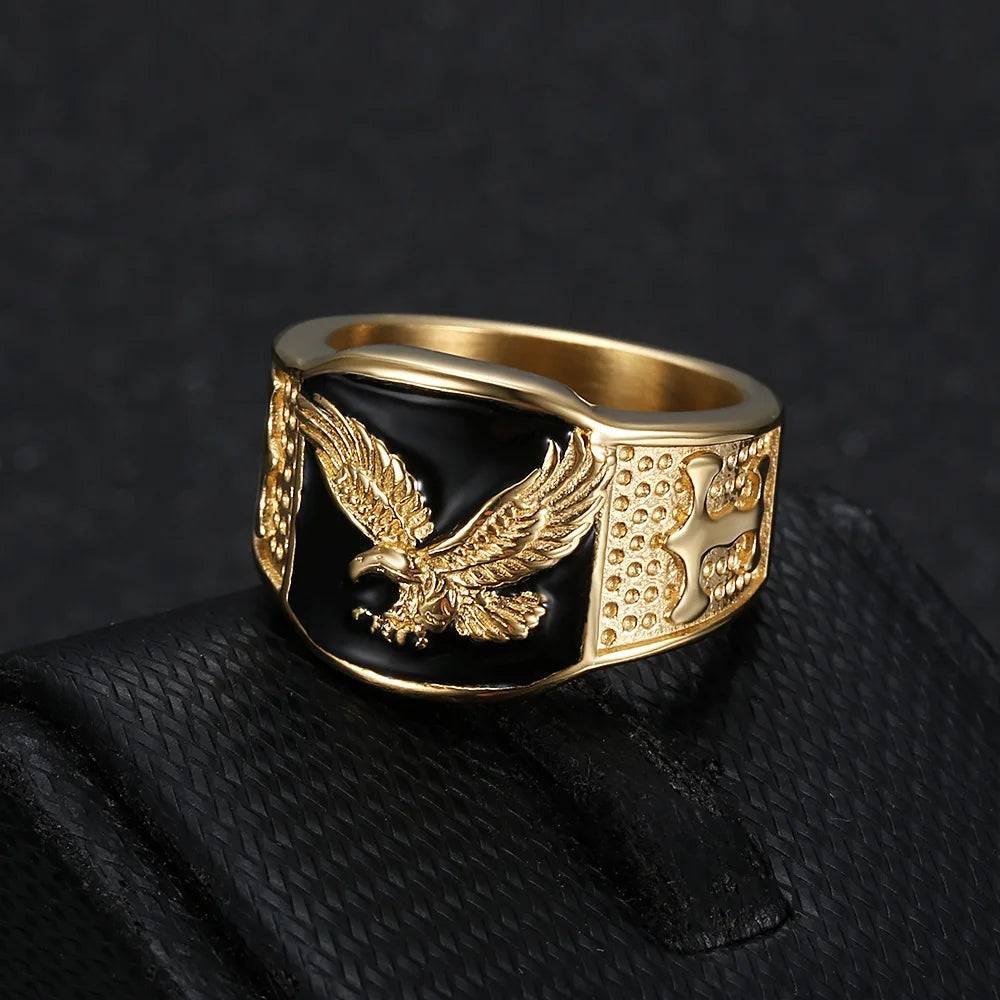 Eagle Emblem Ring