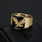 Eagle Emblem Ring