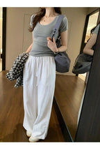 Casual Cotton T Shirt For Women V E X C L U B H O U S E