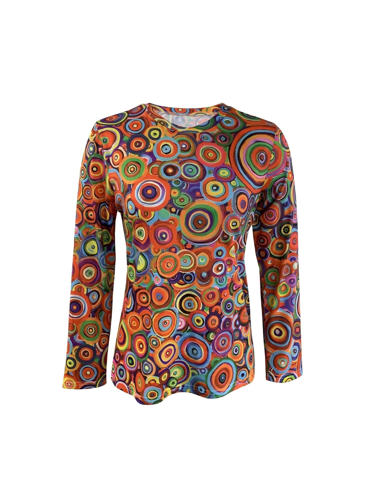 New Geometric Long Sleeve T-Shirt