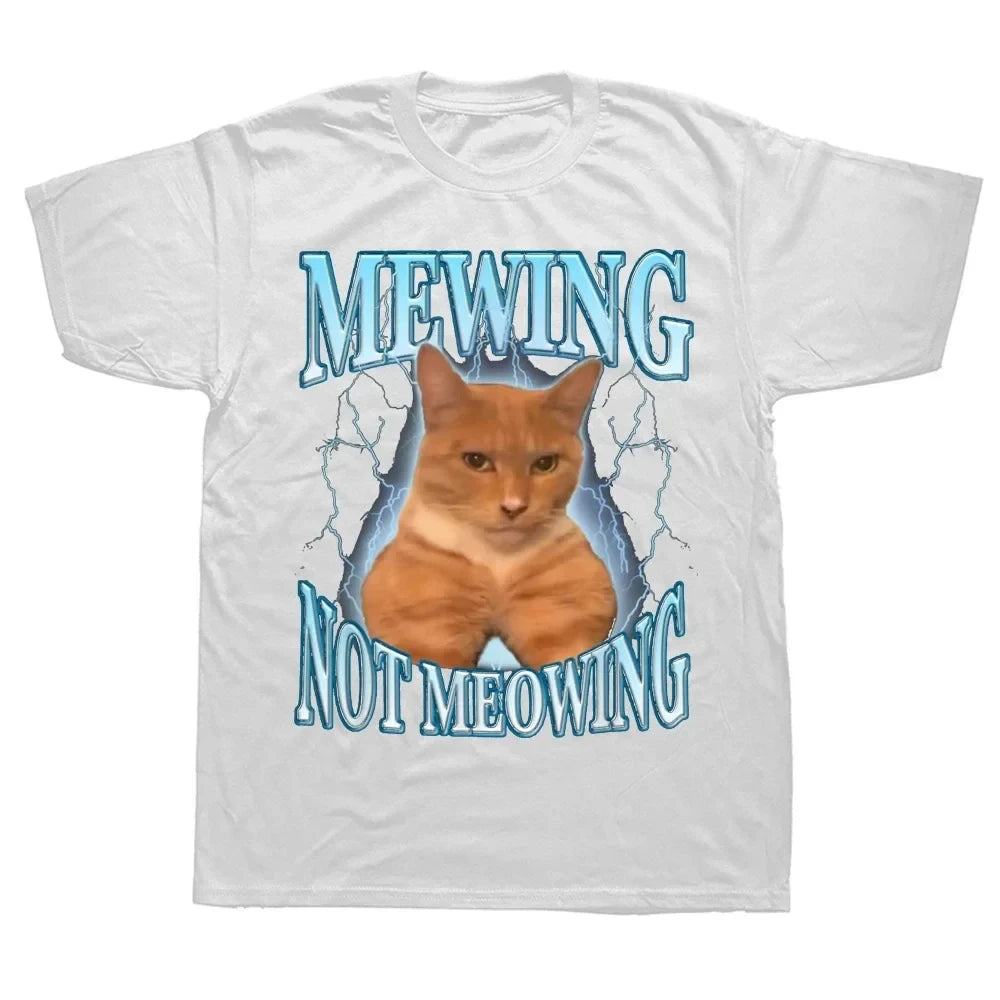 Not Meowing ,Just Mewing