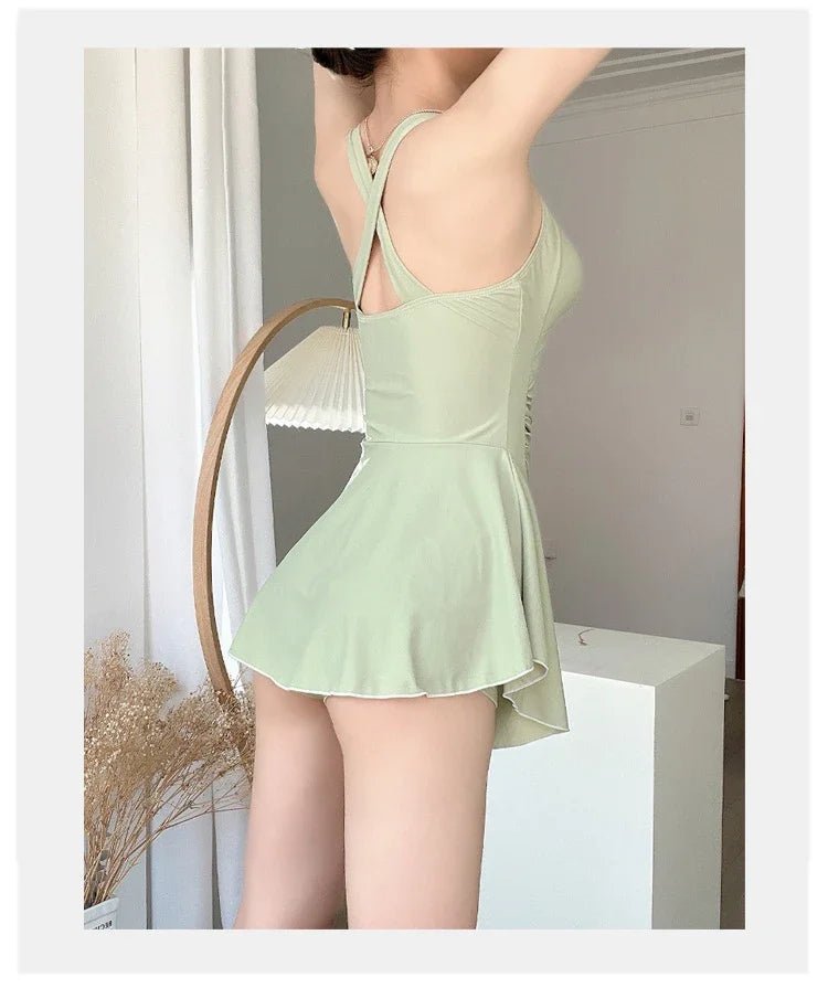 Cute Women Hanging Neck Sweet Swimwear V E X C L U B H O U S E