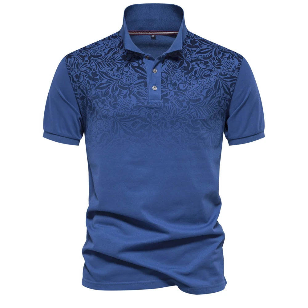 Chill Wave Cotton Polo