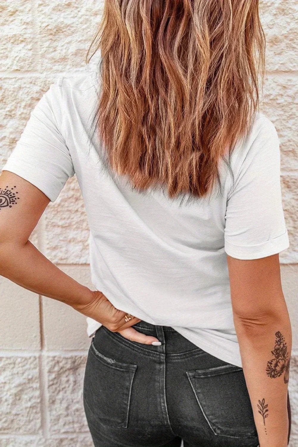 Women T-shirt Spring V E X C L U B H O U S E