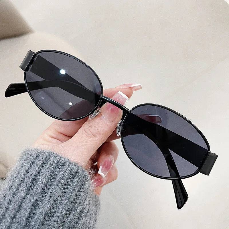 Fashion Oval Sunglasses Trendy 2025