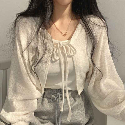 Sun Protection Cardigan Short Coat For Women - VEX CLUB HOUSE