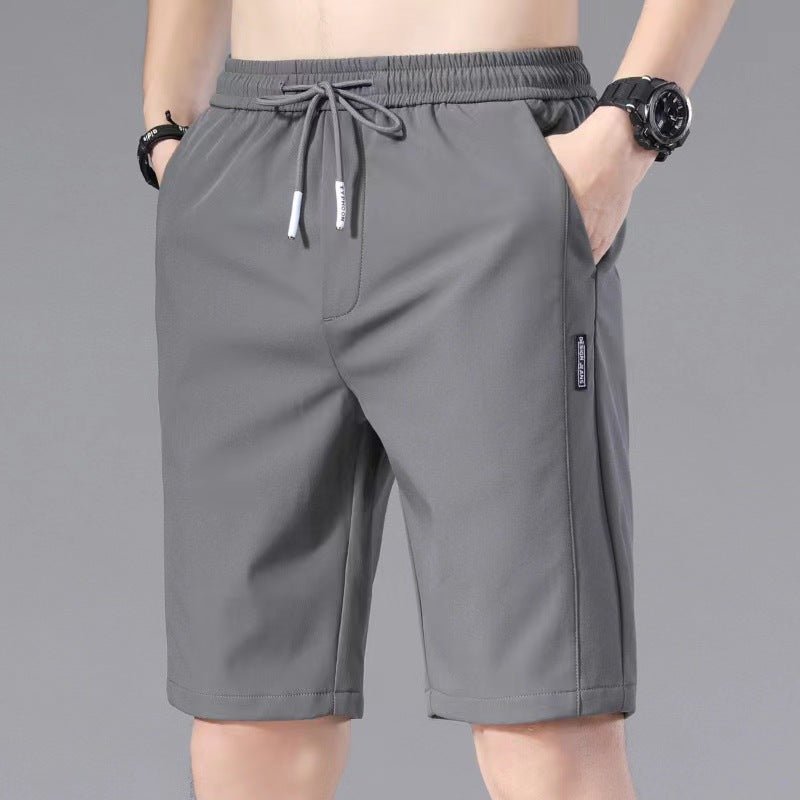 Ice Silk Loose Straight Casual Stretch Quick-drying Slim-fit Pants - VEX CLUB HOUSE