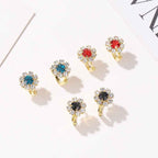 Earrings Fashion Full Diamond Earrings Women Temperament - VEX CLUB HOUSE