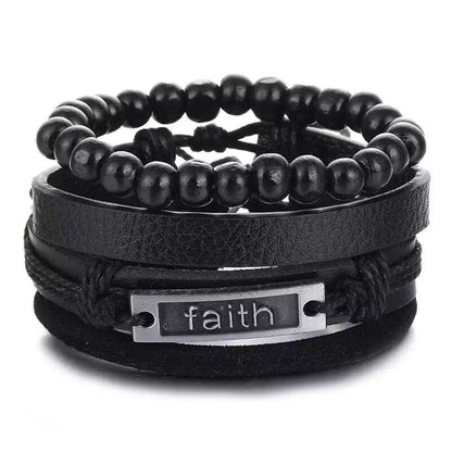 Multi-layer Bracelet Set Vintage-style Jewelry For Men - VEX CLUB HOUSE