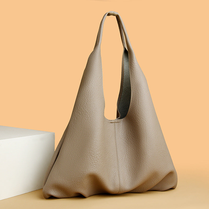 Ins Design Underarm Bags Fashion Solid Color Large Capacity Simple Shoulder Bag For Women Party Bags - VEX CLUB HOUSE